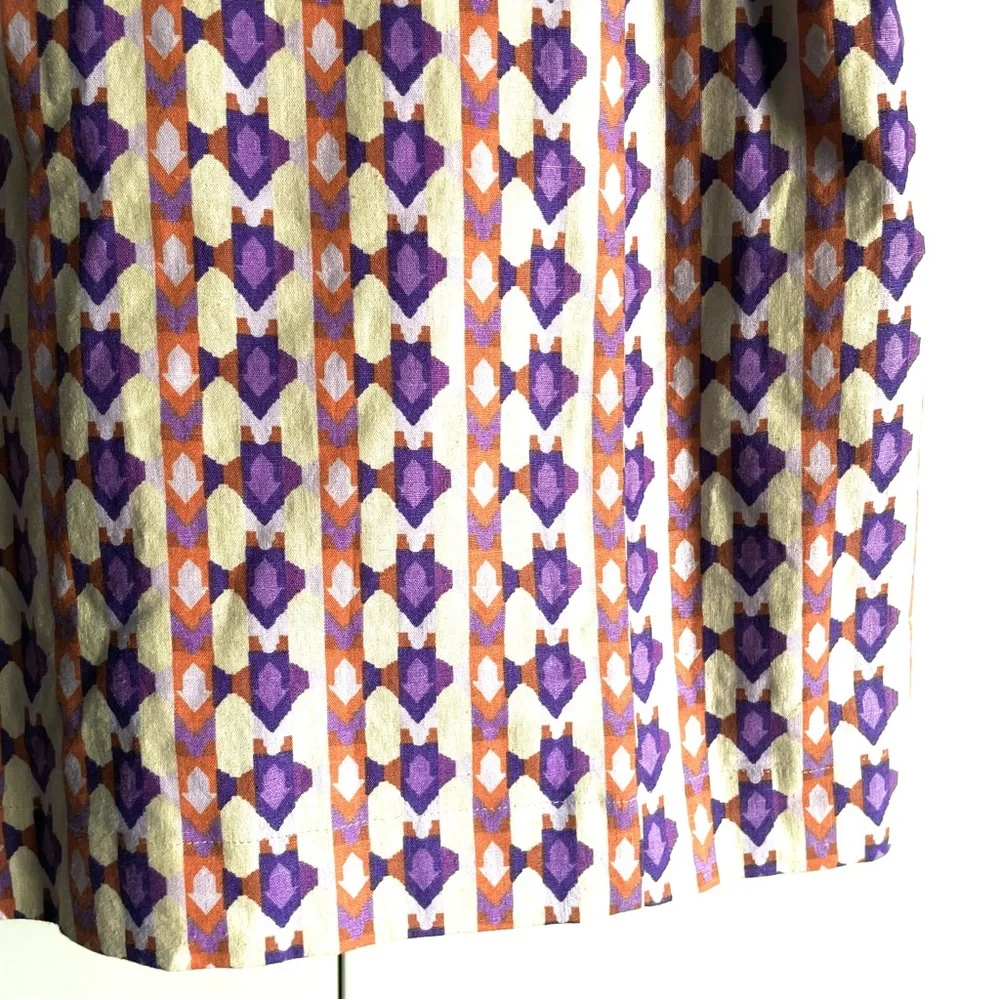 Anthropologie Maeve Ophelia Sleeveless Linen Blend Slim Mini Dress Size 10 NWT - Picture 7 of 11